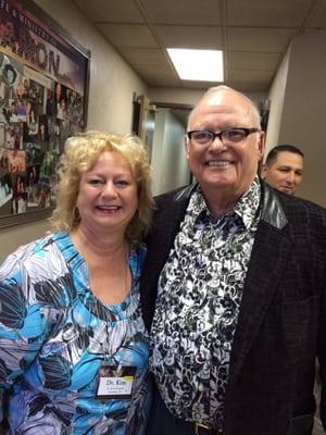 Dr. Kim Kraemer with Apostle Dr. Bill Hamon Christian International CIAN