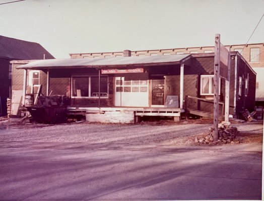 Our building circa 1979 before opening in 1980.