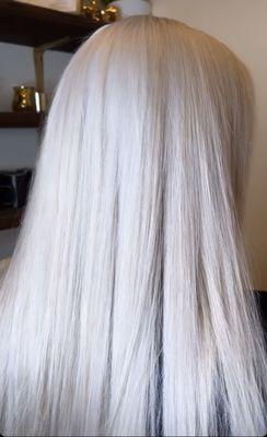 ICY White Platinum Blonde