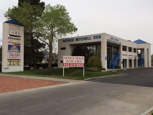 Street view of business location and business property.