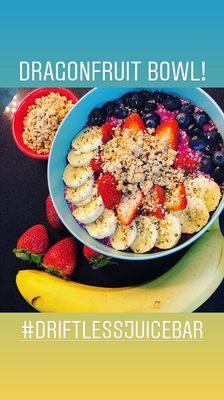 Pitaya better know as Dragonfruit Bowl!