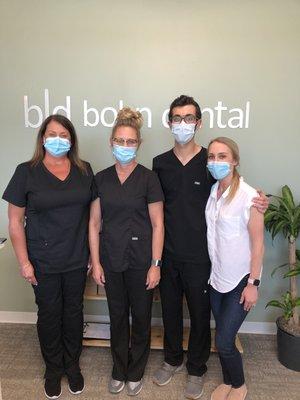 The bohn dental team on opening day!