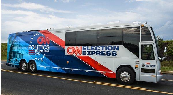 CNN Vehicle Wrap