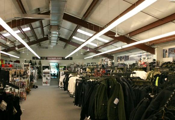 One of the largest Law Enforcement Showrooms in the country, this store is located just outside of Harrisburg, PA.