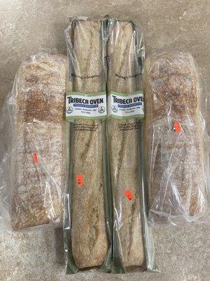 Ciabatta bread and French baguettes!