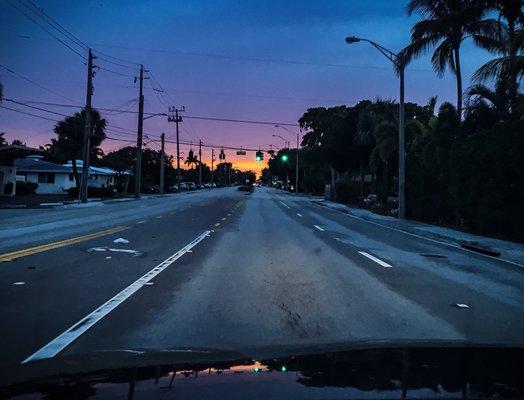 Fort Lauderdale sunset!