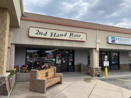 Entrance to 2nd Hand Rose