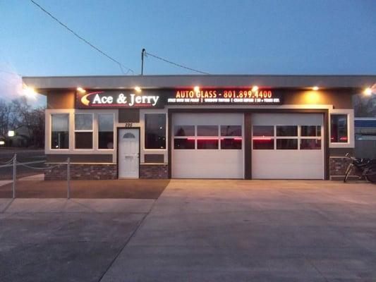 Ace & Jerry Auto Glass Auto Glass Repair and Replacement, located at 490 W 300 S Provo, Utah.

Visit our website at www.aceandjerry.com