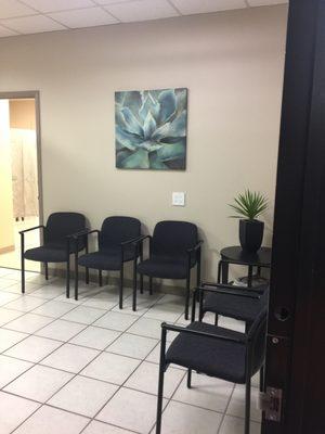 Waiting room Dr. Anna Sanchez Roth