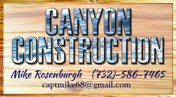 Canyon construction