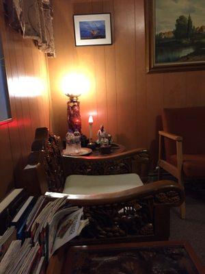 Seating Area in Day & Day Acupuncture Clinic