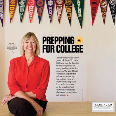 An article in Mpls.St.Paul Magazine featuring Sue Luse.