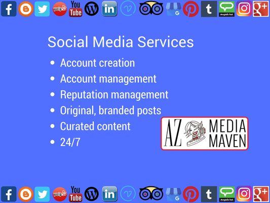 No small business can survive without a social media presence. Get this load off your plate and hire us.