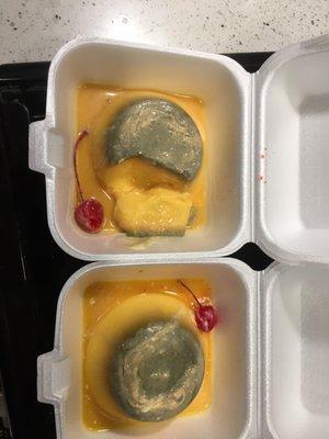 Disgusting mold flan