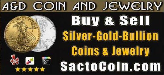 A&D Coin And Jewelry is poised and committed to being one of the Best Silver, Gold & Coin Shops in Sacramento...