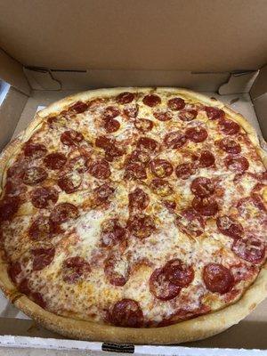 Pepperoni pizza