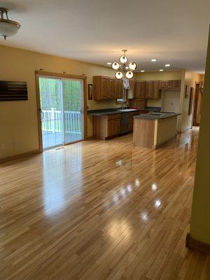 Refinishing prefinished maple 3 1/4 Flooring