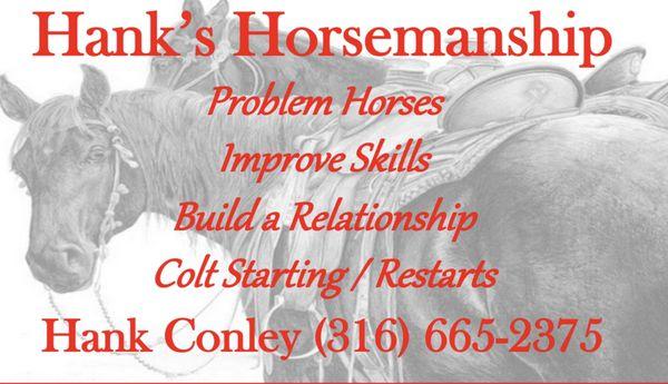 Hanks Horsemanship