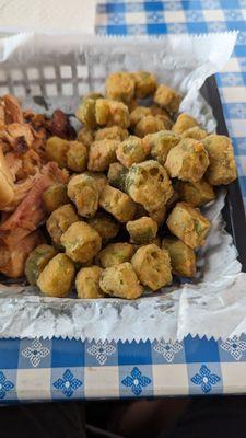 Fried okra