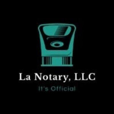 La Notary, LLC is operating in the Jacksonville, Fl area.