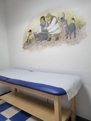 Room in the clinic