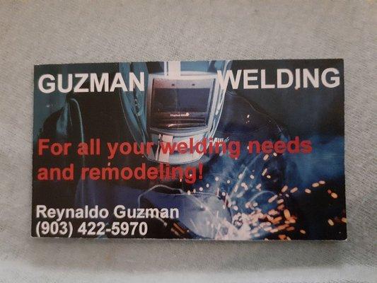 Welding guzman company