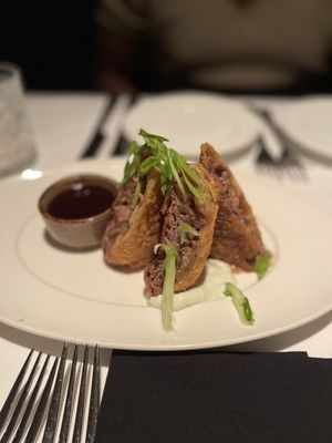 Prime Rib Egg Rolls