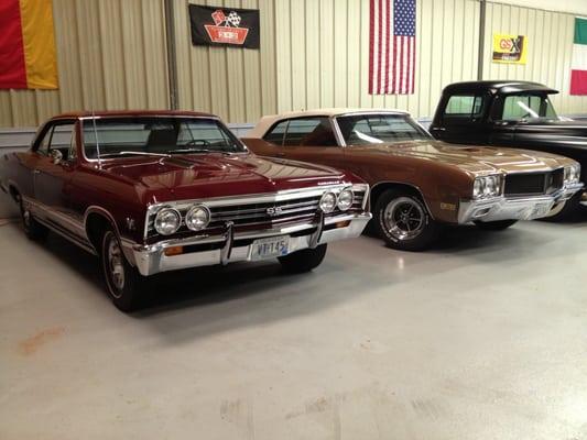 1967 Chevelle SS 396, with original paint in un-restored condition.