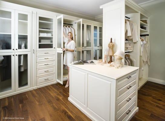 Capitol Closet Design  Designer White Closets 703-827-2700 www.capitolclosets.com