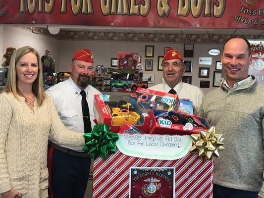 2016 Toys for Girls & Boys event at The Kinney Agency in Hudson Falls, NY/