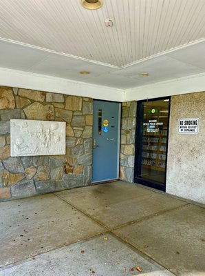 Entrance to Enfield Library