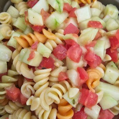 Garden pasta salad