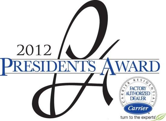 President's Award 2012