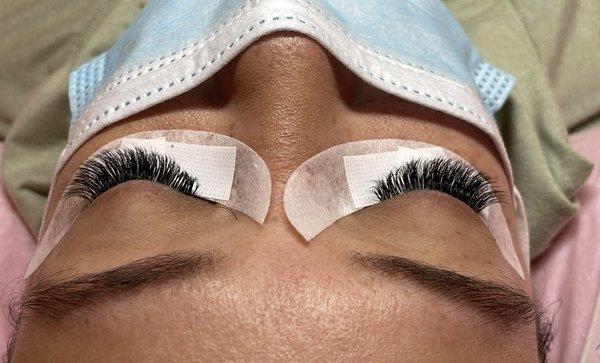 Extra volume from the lash artist's point of view