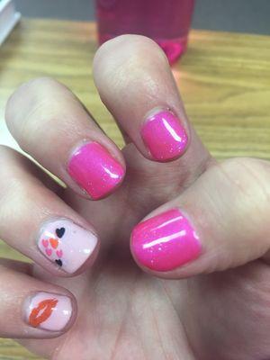 Valentine Nails!!