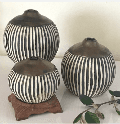 Zebra Pots