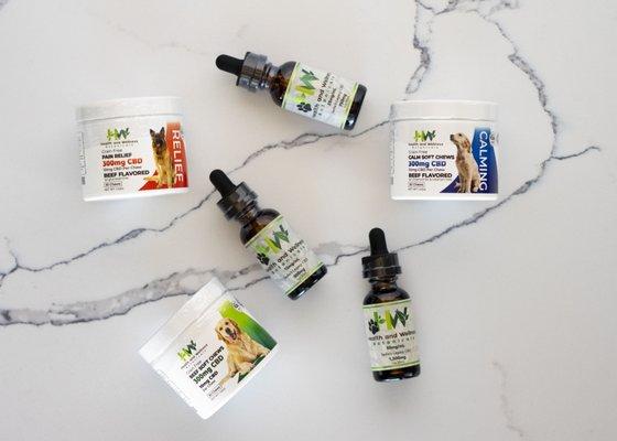 CBD Dog Treats and Tinctures