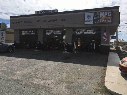 Outside of building - MPG Automotive Services