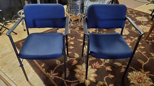 Just in, 86 church chairs