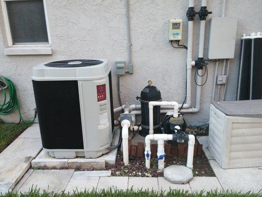 Built Right Pool Heater Installation, Efficient and Quiet !