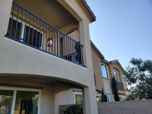 Only model 3 has a balcony.