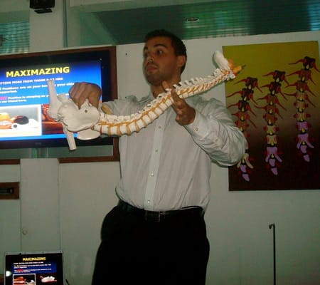 Dr. Castro talking about preventing injuries to your back and neck