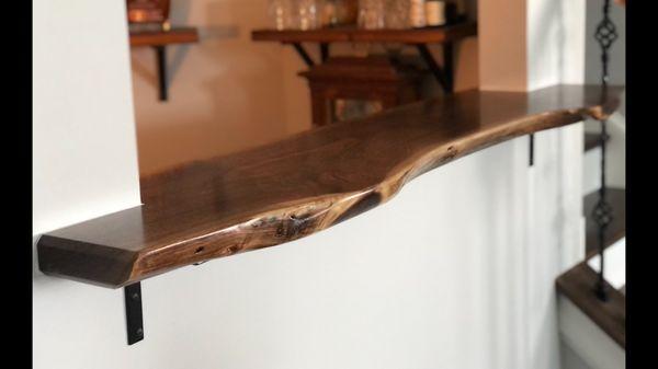 Live Edge Bar Top