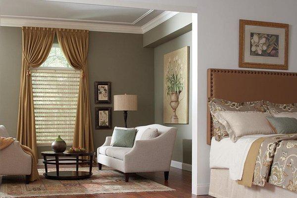 Dressing arch windows & showcase high ceilings #window #treament #design #dressing #arch #shape #high #ceiling