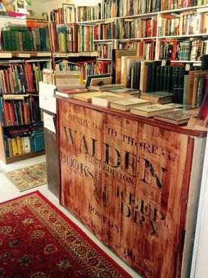 Come see Barrow Bookstore's special collections of Henry David Thoreau, Ralph Waldo Emerson, Nathaniel Hawthorne, Louisa May Alcott, & more