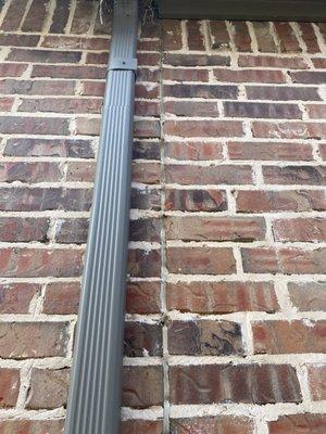 Same expansion joint post repair.