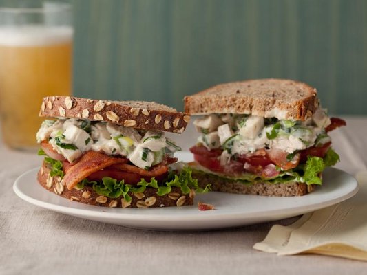 Homemade Chicken Salad BLT