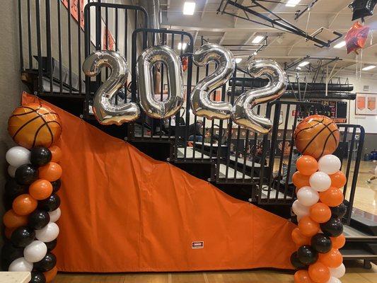 Cal High Mens Basketball Senior night