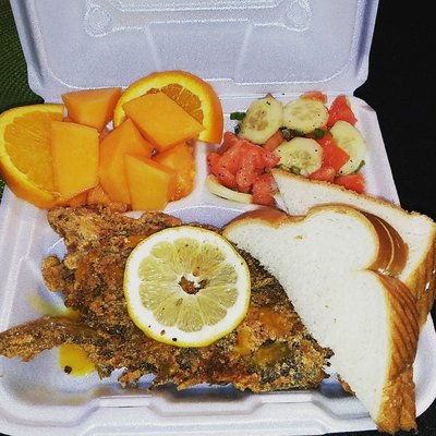 Fry Fish platter for the pescetarians