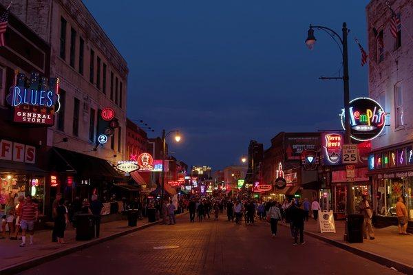 Beale Street.  The heart of Memphis.